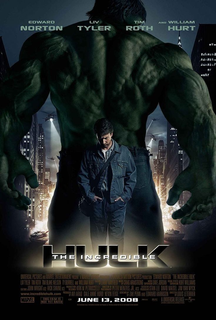 Affiche — The Incredible Hulk (2008)
