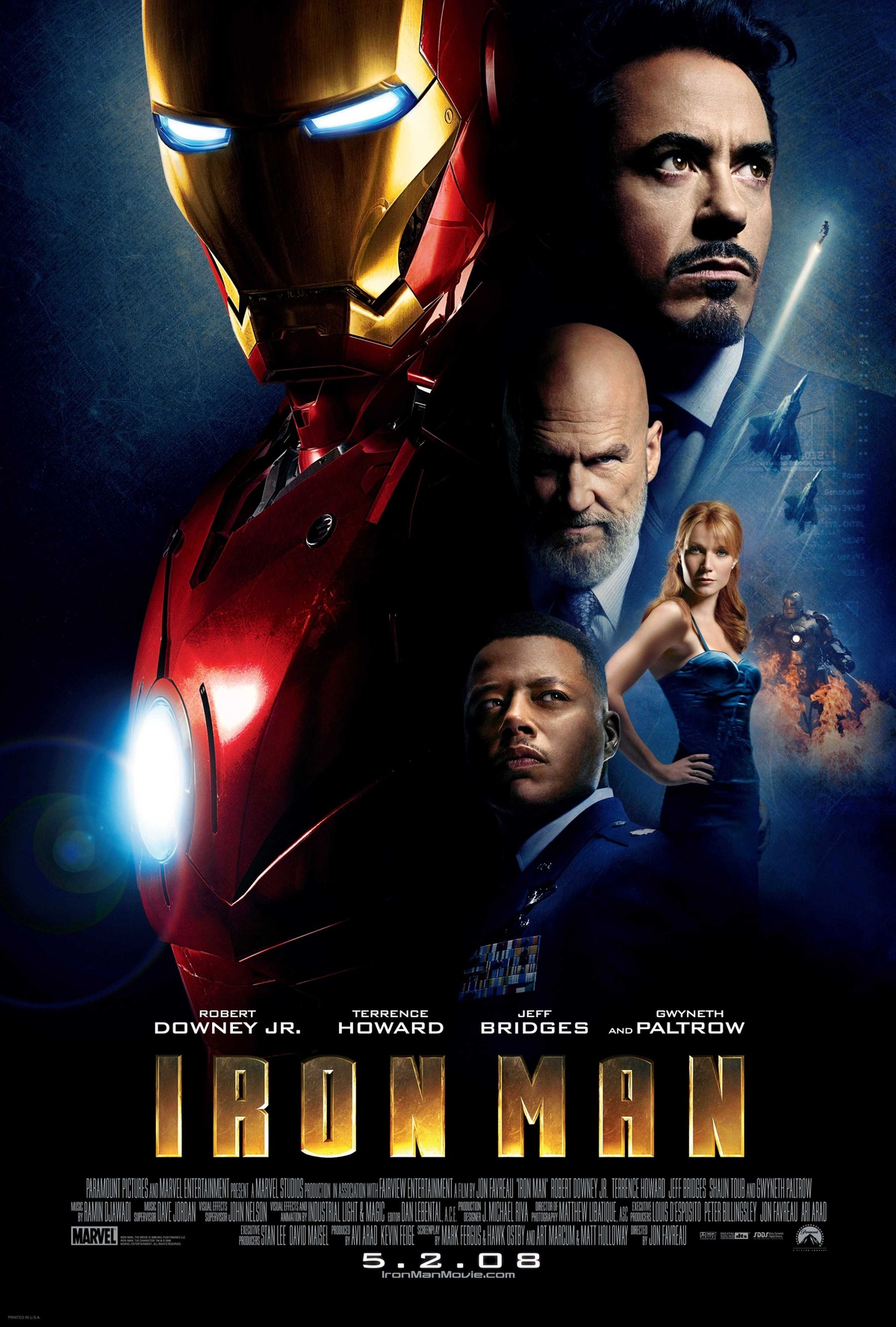 Affiche — Iron Man (2008)