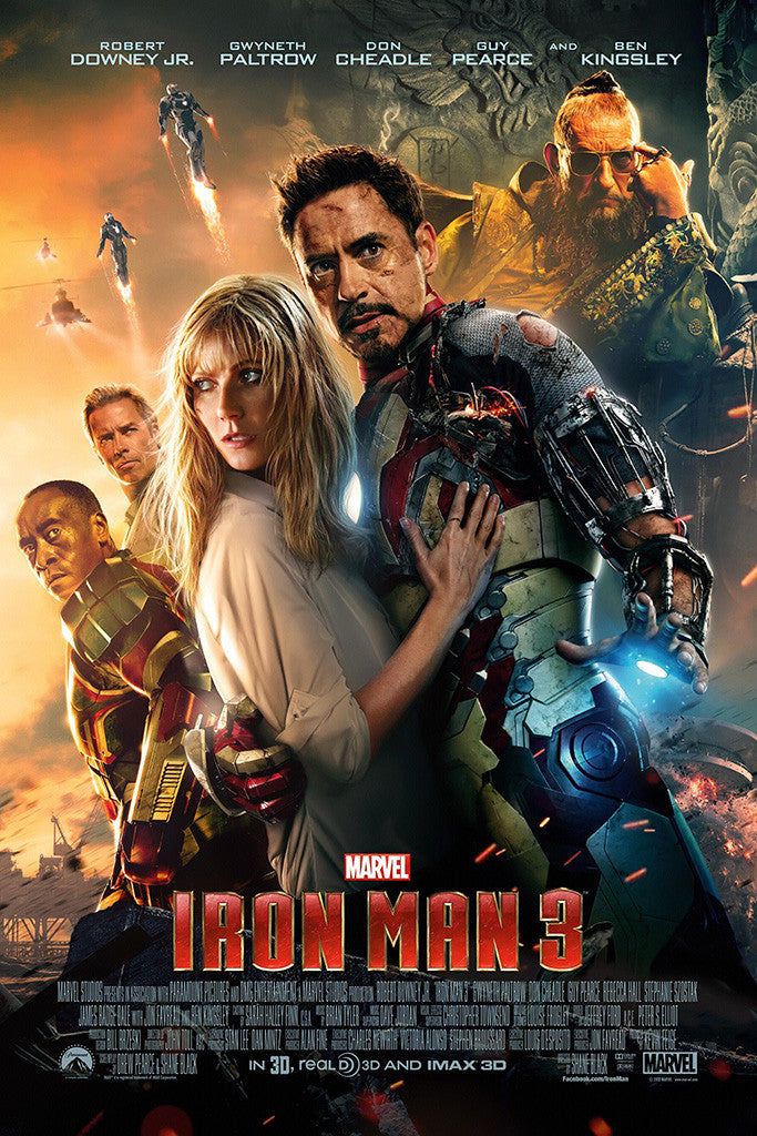 Affiche — Iron Man 3 (2013)