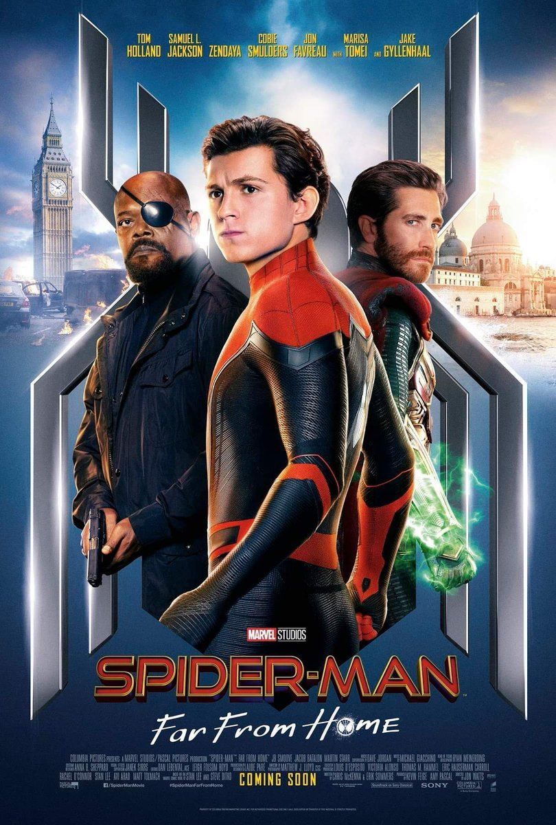 Affiche — Spider-Man: Far From Home (2019)